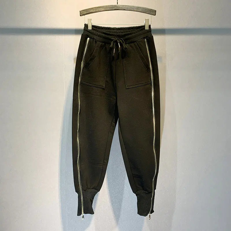 2019 Korean Style Women's Fleece Jogger Pants